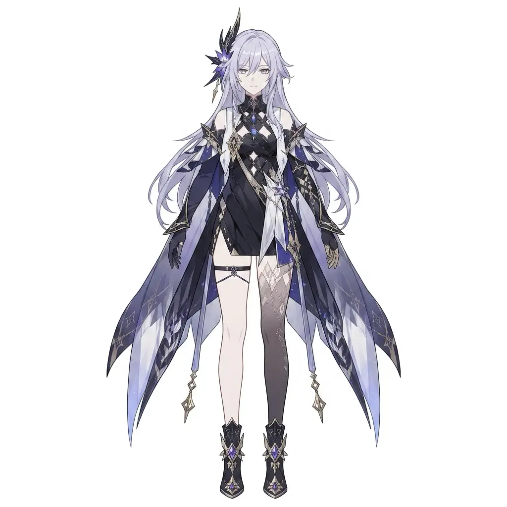 Character turnaround front view